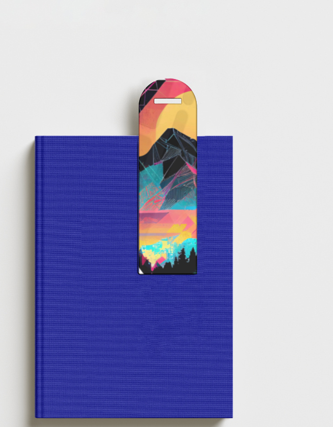 Mountain Art Bookmark