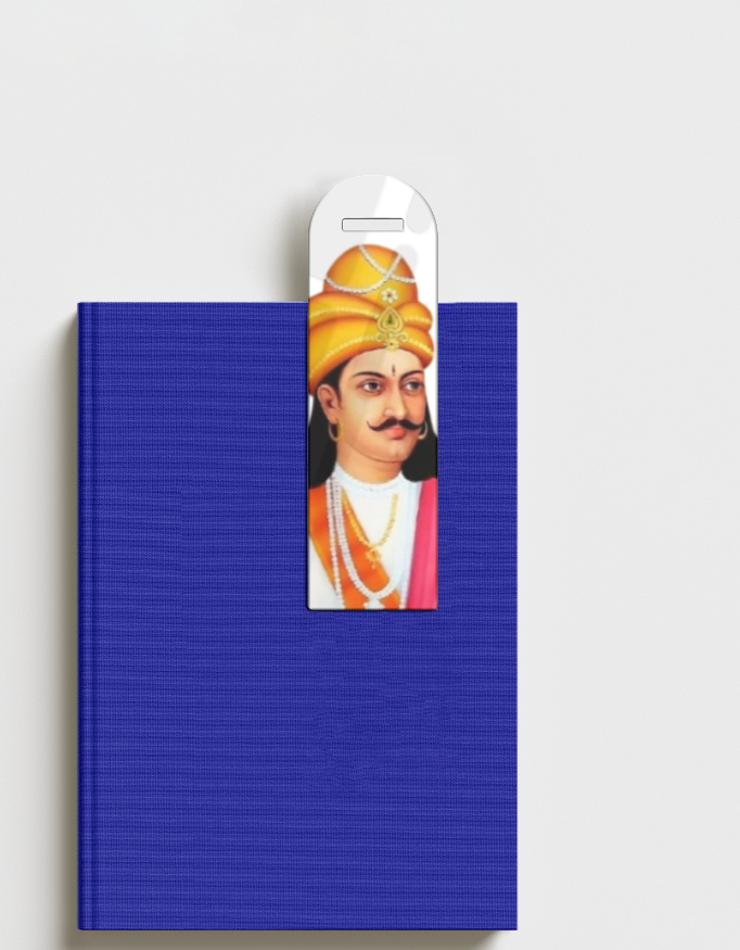 Samrat Ashok Curved Edge Bookmark